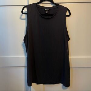 Athleta Black Boxy Muscle Tee Relaxed Fit